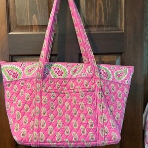 Vera Bradley Large Tote Bermuda Paisley retired